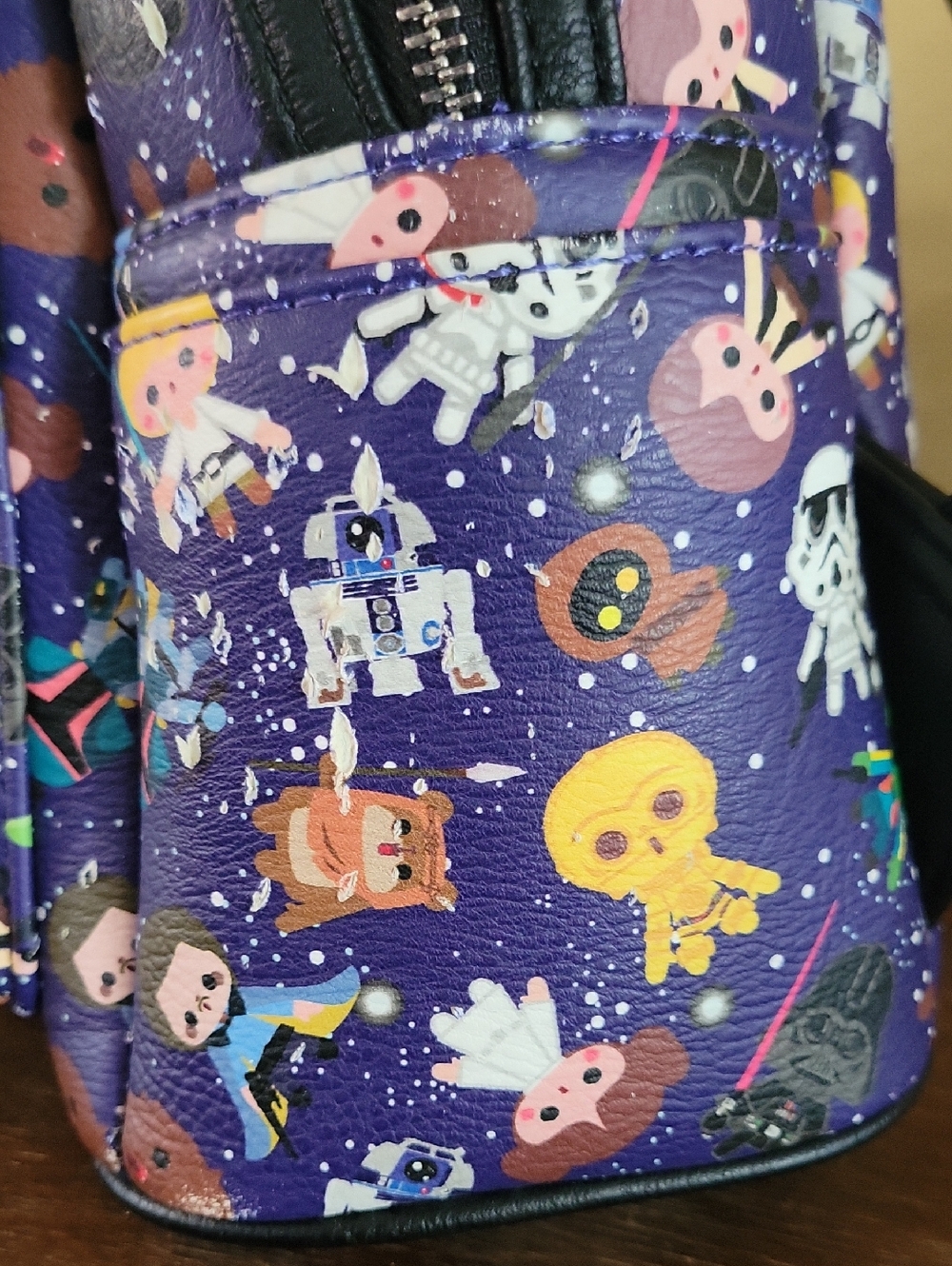 Loungefly Star Wars Mini Backpack.. - Picture 5 of 8